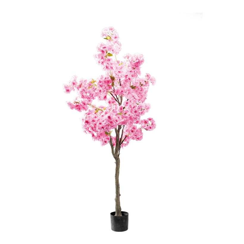 Körsbärsträd 180cm Topf: Ø 18cm av plast/konstsilke