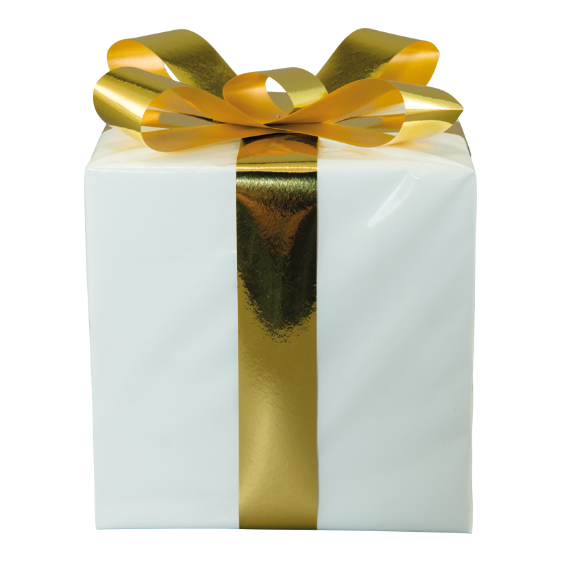 Paket, 15x15cm av frigolit med foliebåge