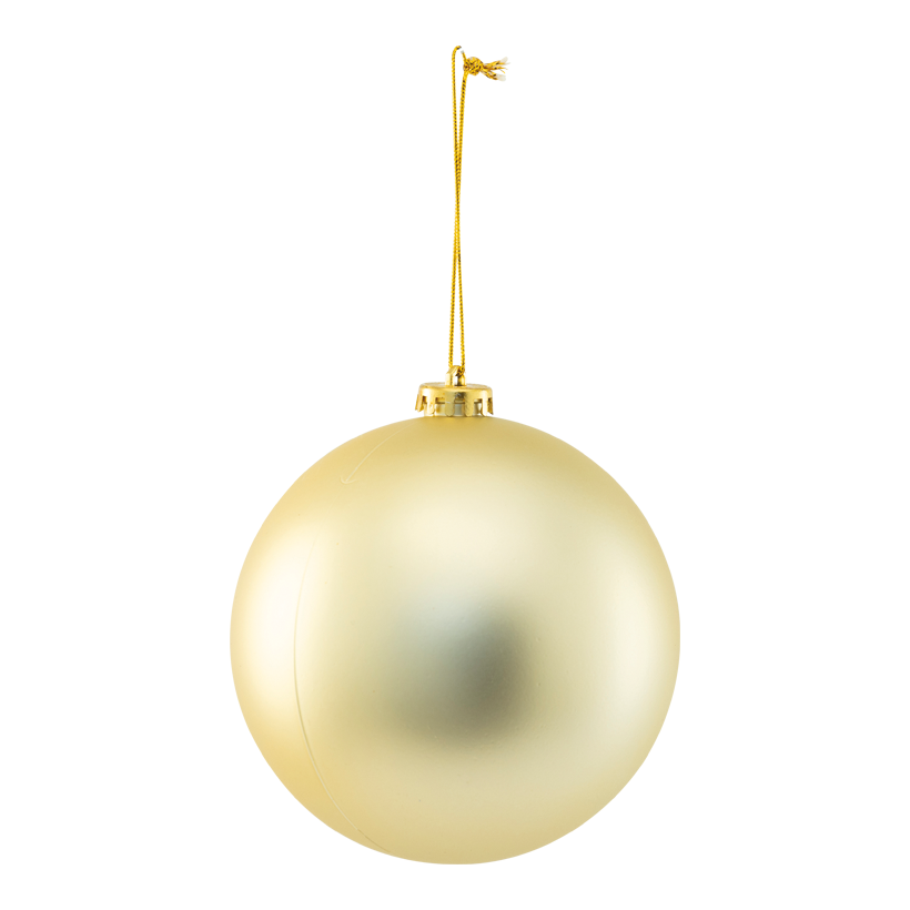Julkula, 14cm av plast matt