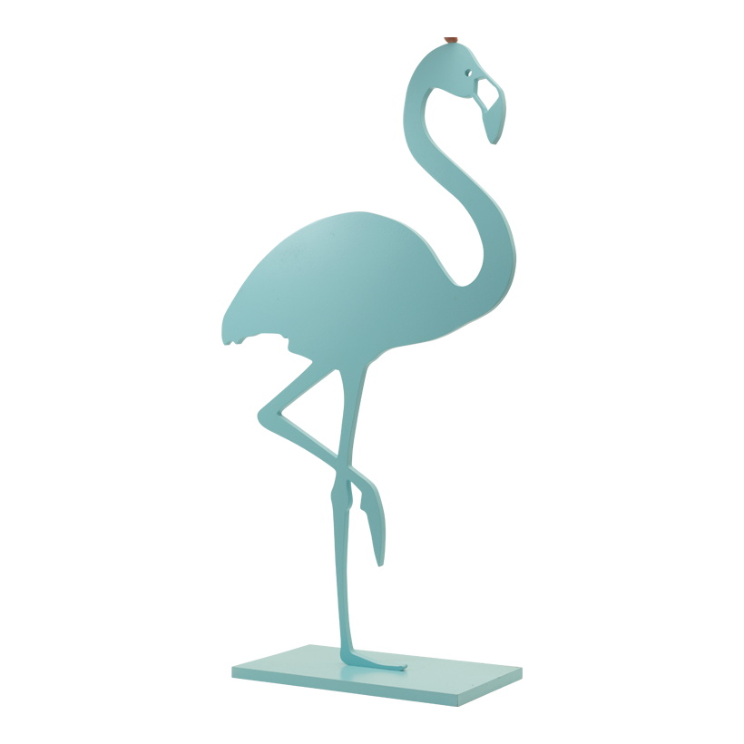 Flamingo på bottenplatta 85x45cm Dicke: 12mm ur MDF