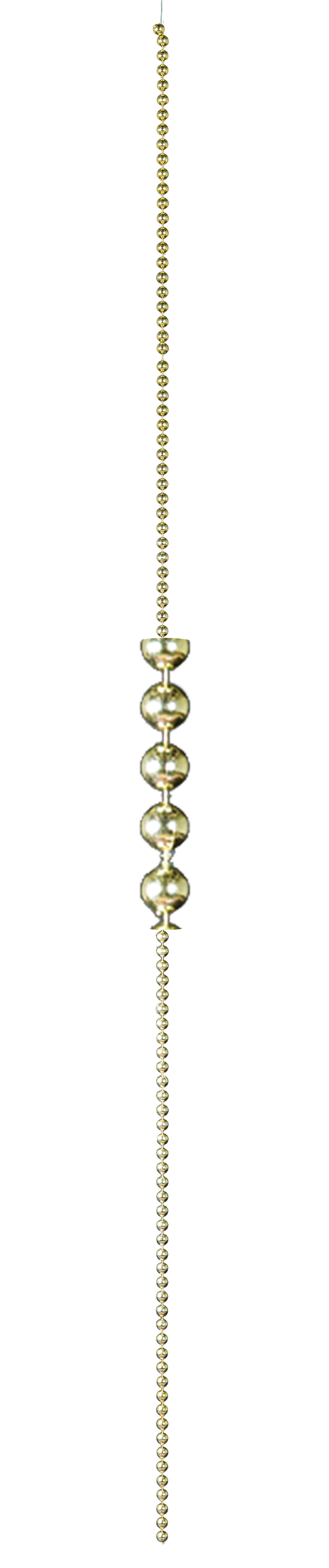 Pärlkedja, 180cm Ø14mm med hängare