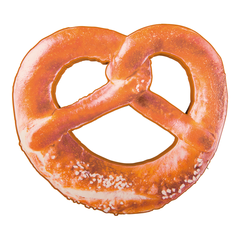 Pretzel, 56x48x5cm av frigolit dubbelsidig, med upphängningsögla