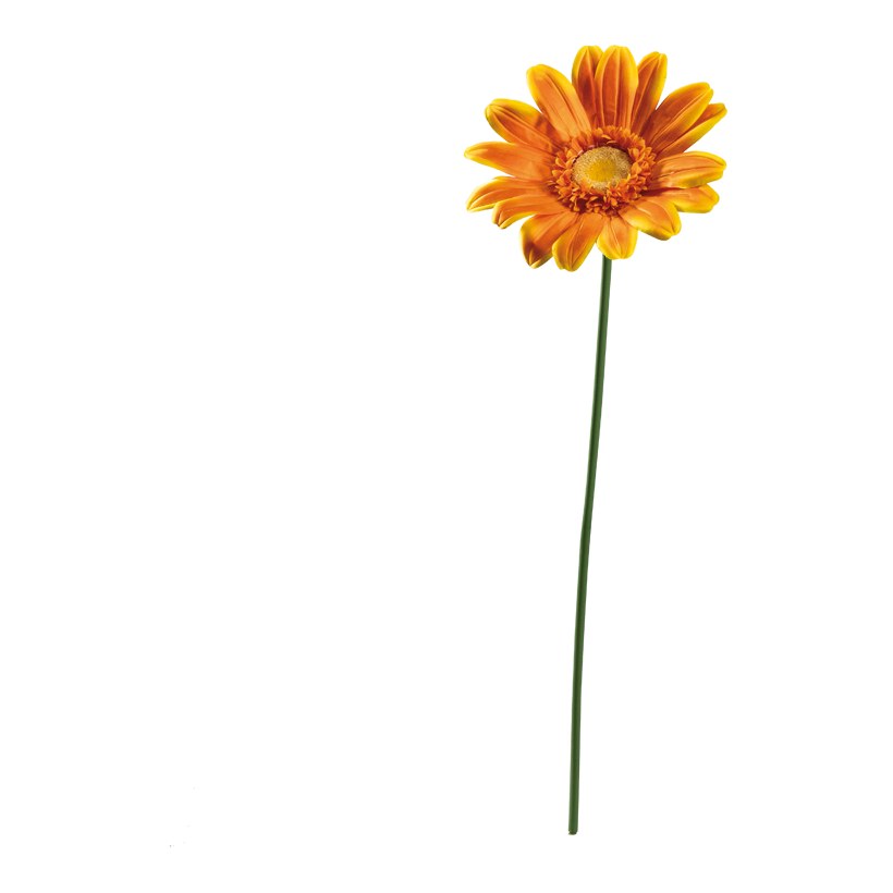 Prästkrage med stam 108cm Ø 37cm 2-sidig av plast/konstsilke flexibel