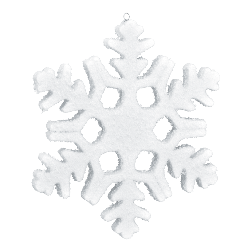 Snöflinga, 40x40cm, Frigolit