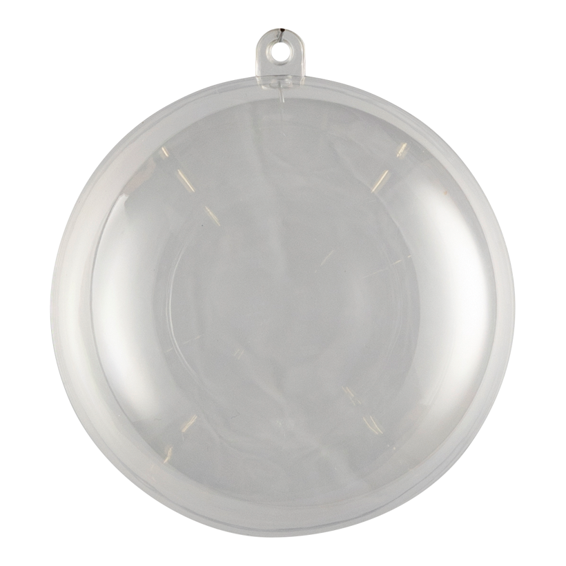Boll, Ø 8cm 2 halvor av plast, för fyllning