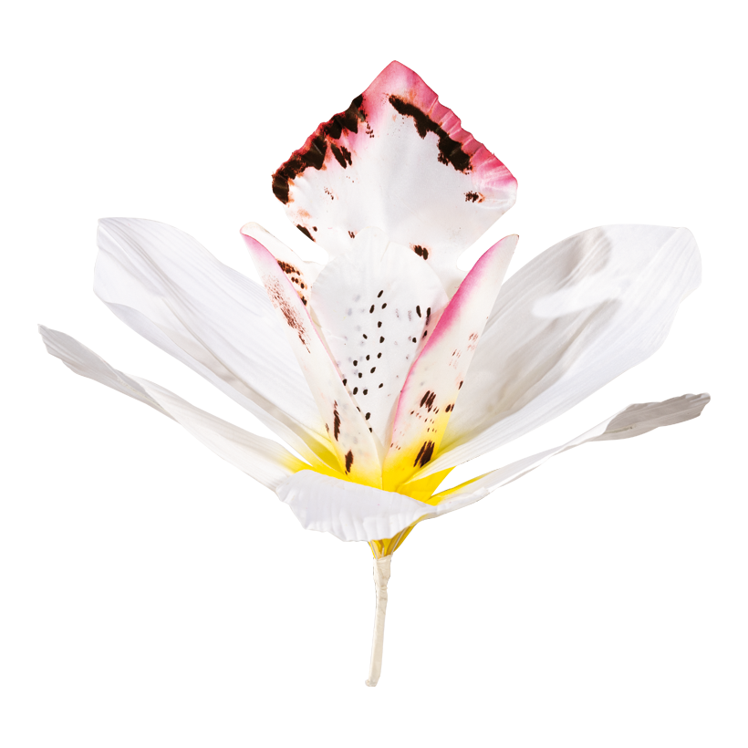 Lilja huvud, 25cm Stiel: 8cm av konstsilke