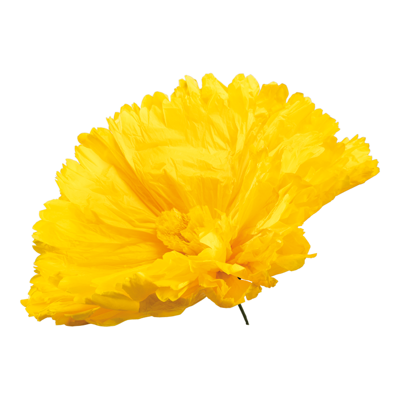 Blomma med kort stam Ø 90cm Stiel: 15cm av papper flexibel