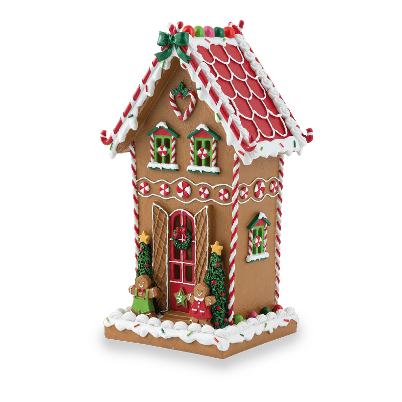 Gingerbread house, 31x18x14cm out of of polyresin