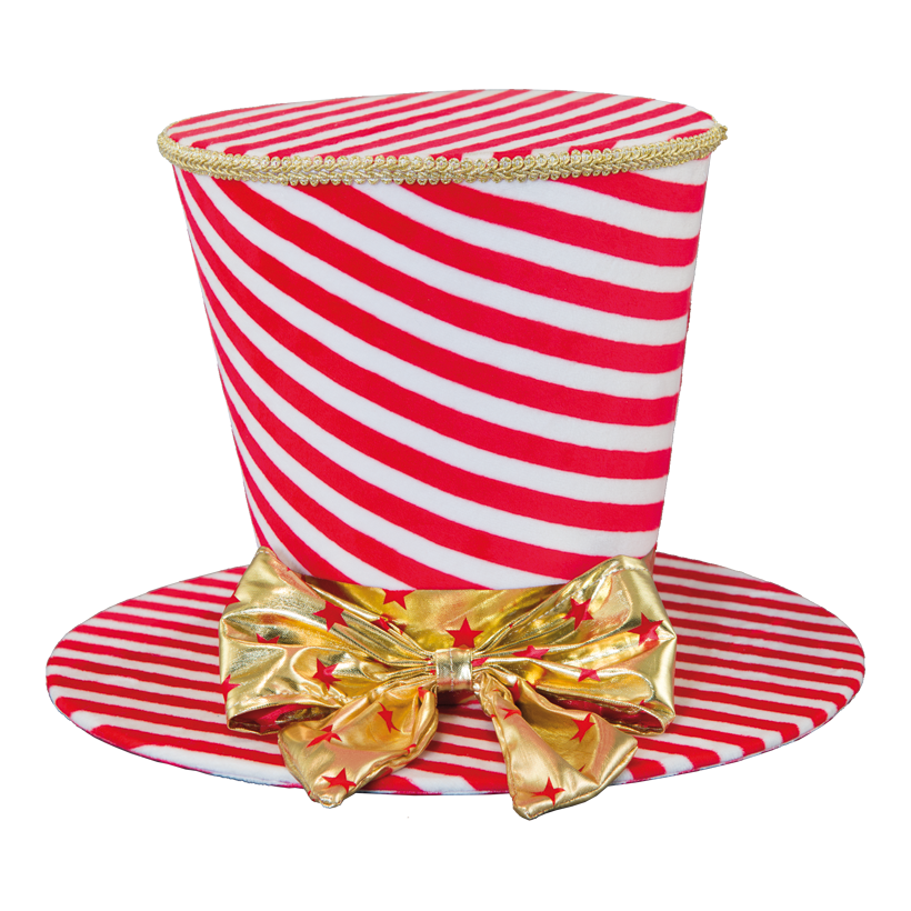 Hatt, 24,5x35x35cm gjord av frigolit med tygöverdrag