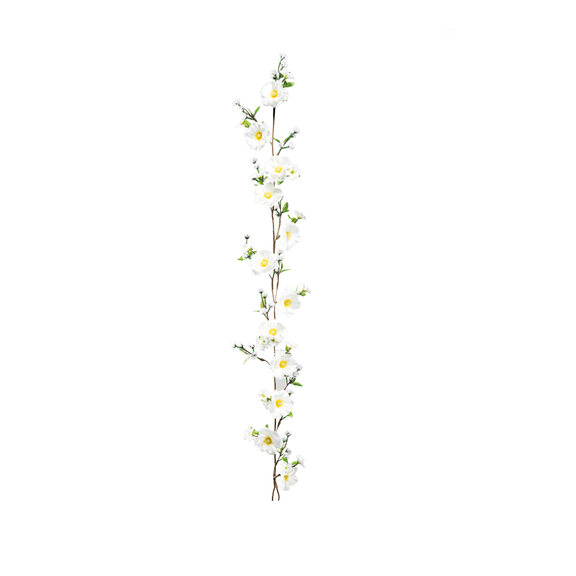 Körsbärsblom girlang 120cm av plast/konstsilke att hänga