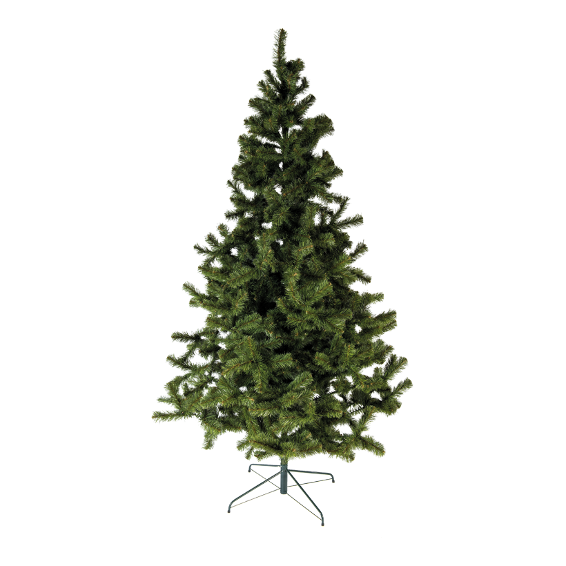 Gran, 300cm Ø165cm med metallstativ, 1.520 spetsar, flamskyddsmedel B1