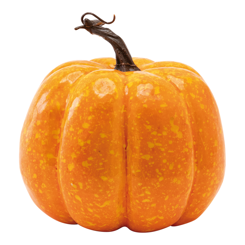 Pumpa 15x15x16cm av styrofoam i nätpåse