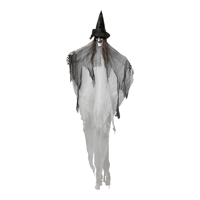 Häxa 265x170x20cm 2x AAA Batterien erforderlich av textil/konstsilke armar rörelse, med LED