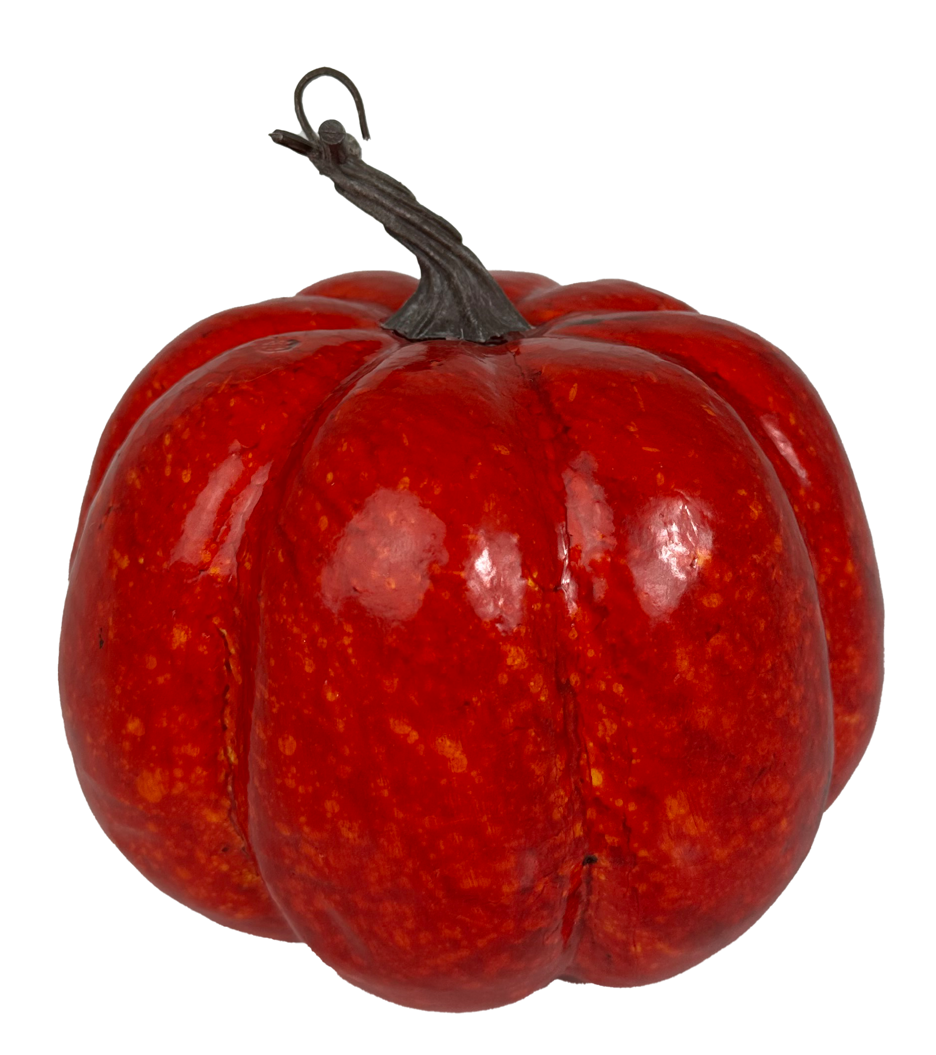 Pumpa, 15x15x16cm av styrofoam, i nätpåse