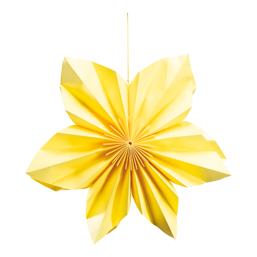 Blomma av papper Ø 50cm vikbar, men magnetstängning, för upphängning