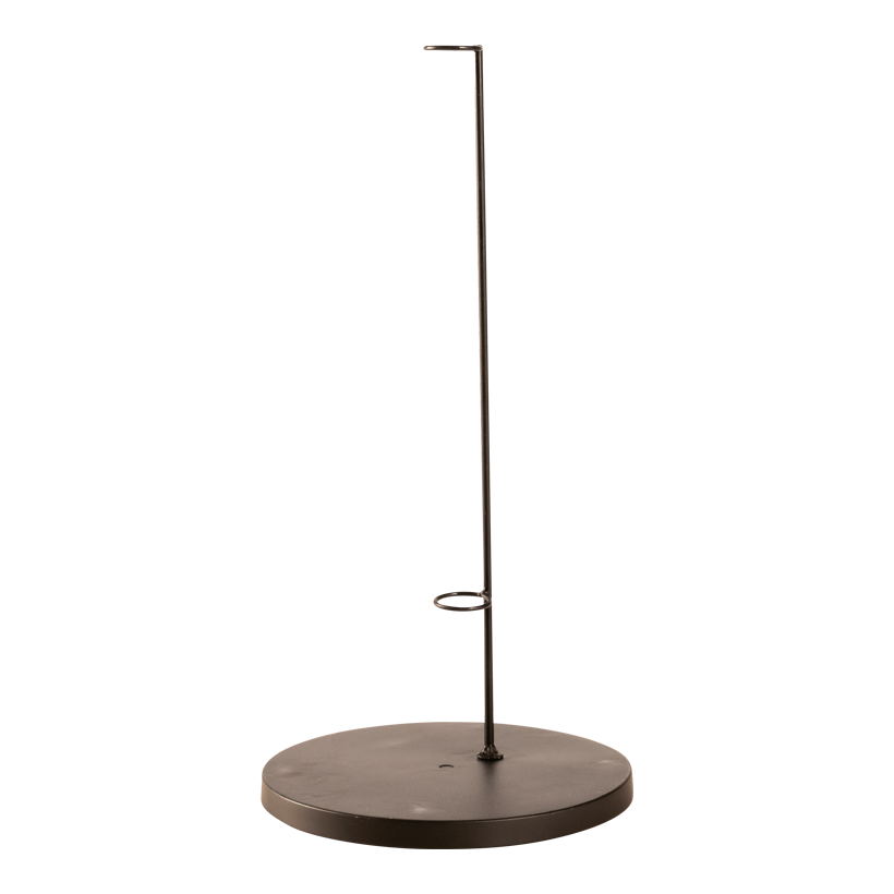 Blomstjälk med löv, 50cm Ø  25cm 2 st, av metall