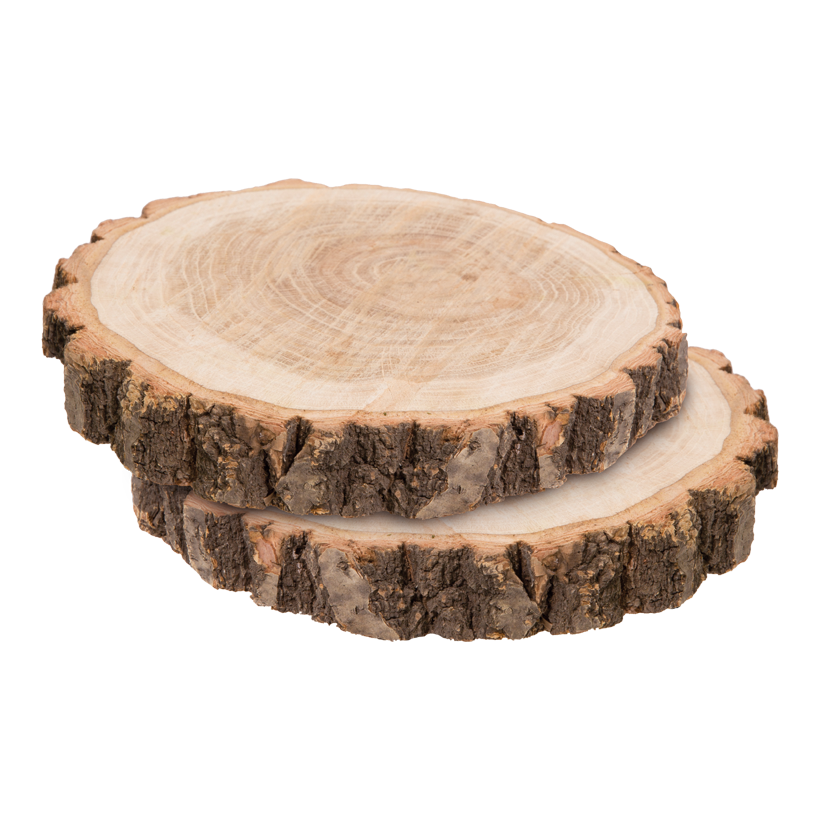 Träskivor 25x3cm, 2 st/net