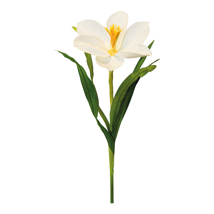 Crocus with stem, 70cm Blüte Ø 15cm out of artificial silk/plastic