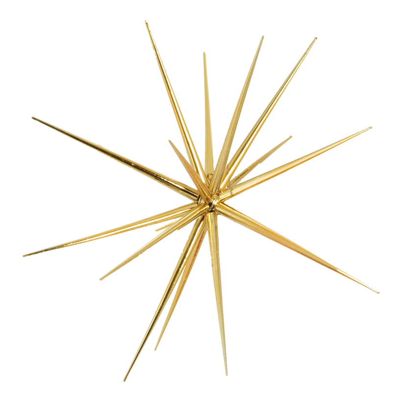 Sputnik stjärna, Ø 38cm, för montering plast, glänsande