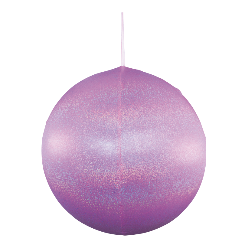 Textil boll, Ø 40cm av polyester hopfällbar, med dragkedja och hängare