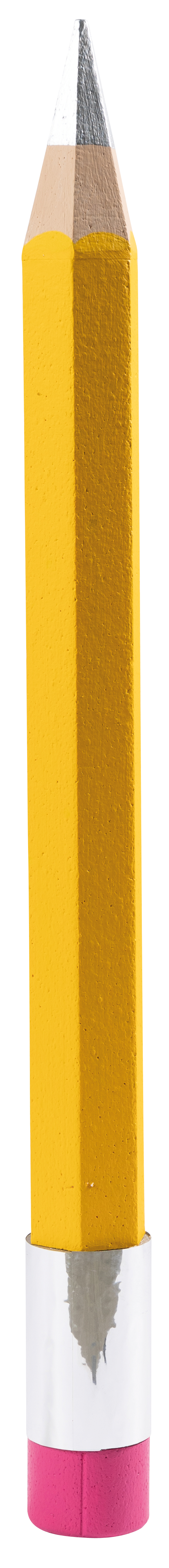 Penna med suddgummi 93x7,5cm av frigolit självstående