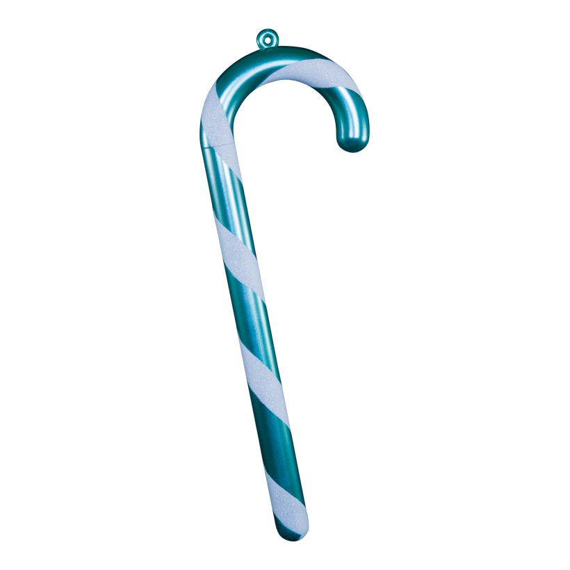 Candy stick, 60cm out of plastic, glitter, with hanger