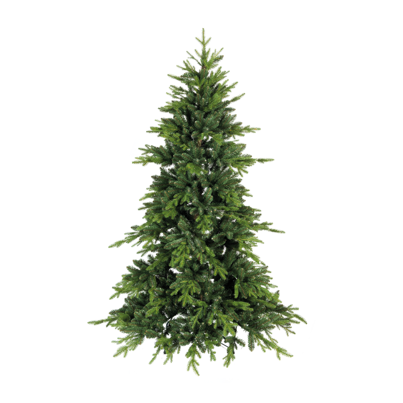 Gran, 180cm Ø 90cm 609 PE-spetsar 1929 PVC-spetsar, med metallstativ, naturlig desig