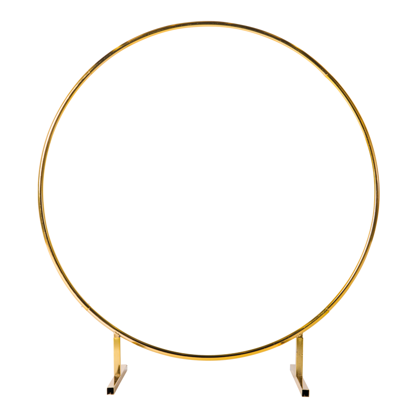 Metallring, Ø 100cm Höhe 107cm, Dicke: 2cm med bas