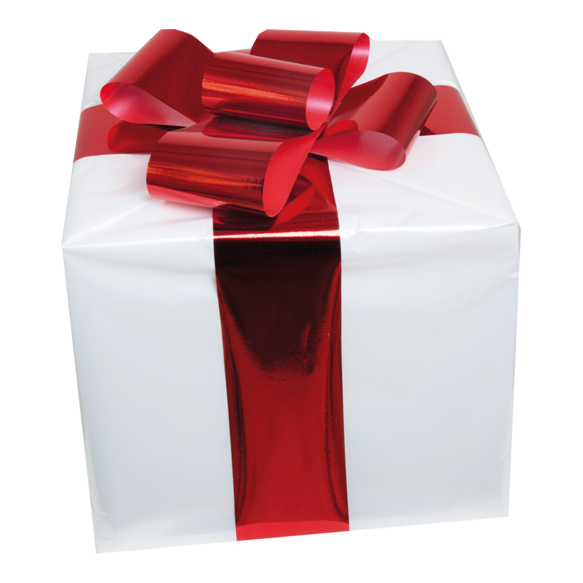 Paket, 15x15cm, med foliebåge Frigolit