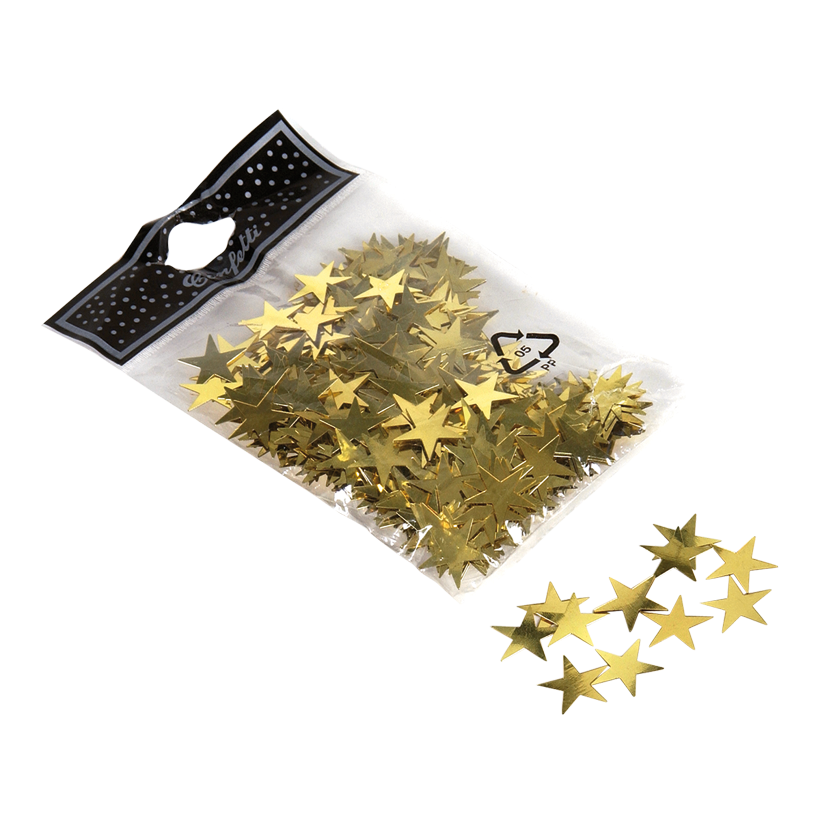 Foliestjärnor, 15 mm för spridning, 30 g, i påse
