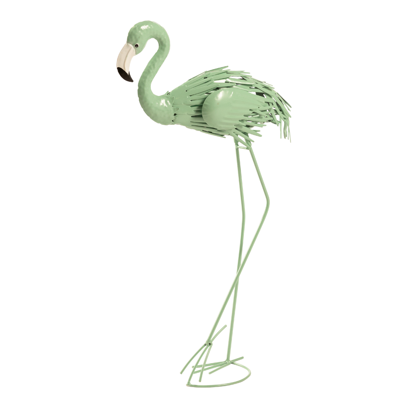 Flamingo, 60x35x12cm 2 st, av metall