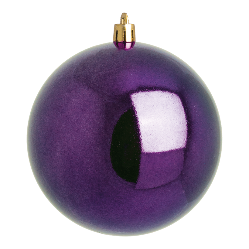 Julkula, violett blank, Ø 14cm