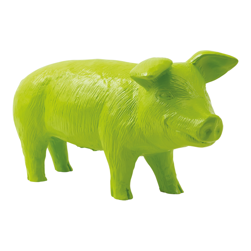 Griskulting 57x21x27cm av polyresin stående, vädertålig