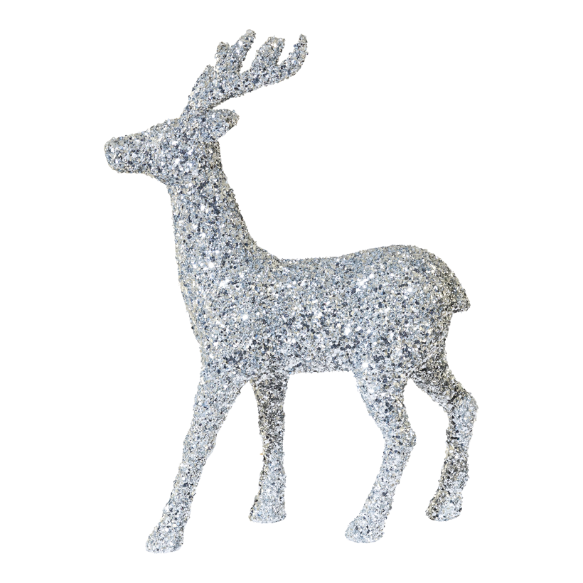 Ren med glitter 47x34x16cm av styrofoam glitter