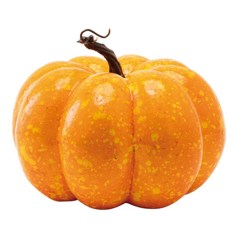 Pumpa 17x17x15cm av styrofoam i nätpåse