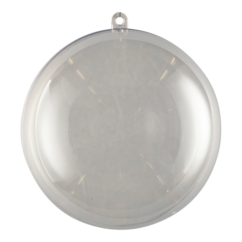 Boll, Ø 10cm 2 halvor av plast, för fyllning