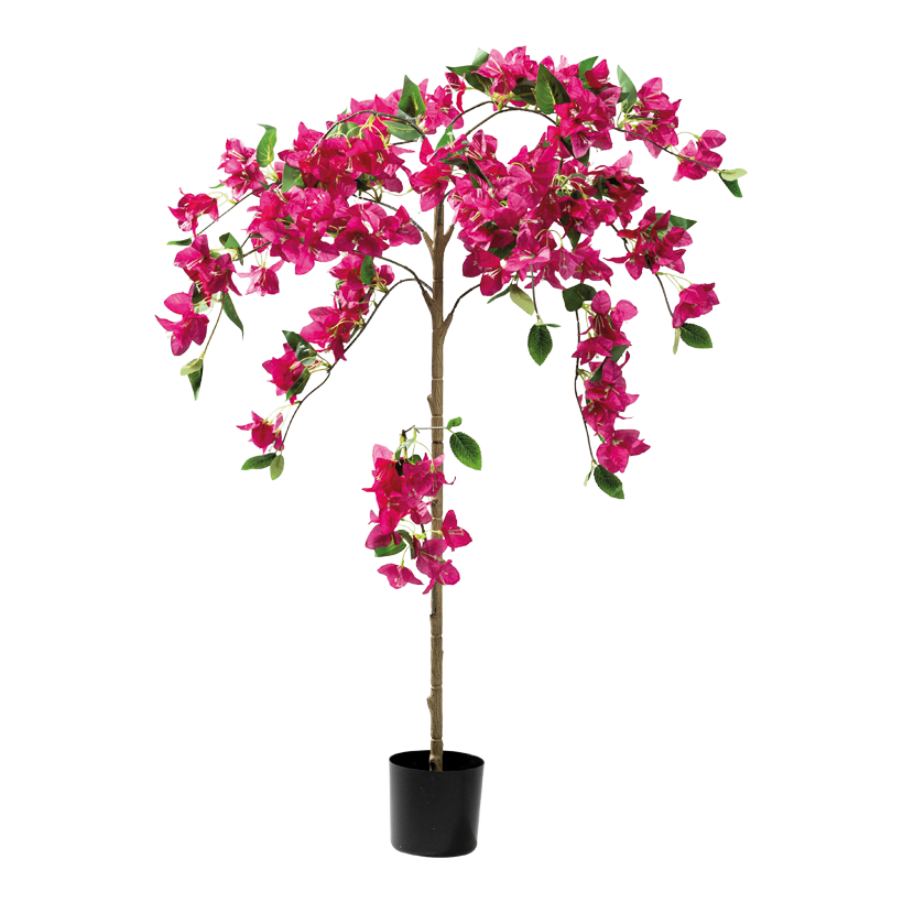 Bougainvillea träd 120cm Topf: Ø 12cm 2-sidig av plast/konstsilke