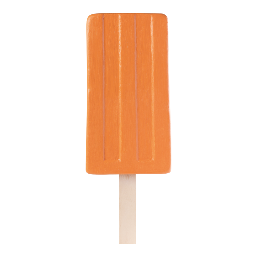 Glass 50x18x5,5cm Stiel: 16cm av frigolit/trä