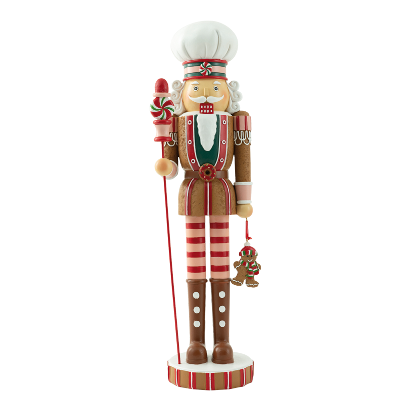 Nötknäppare, 46x13x12cm av polyresin