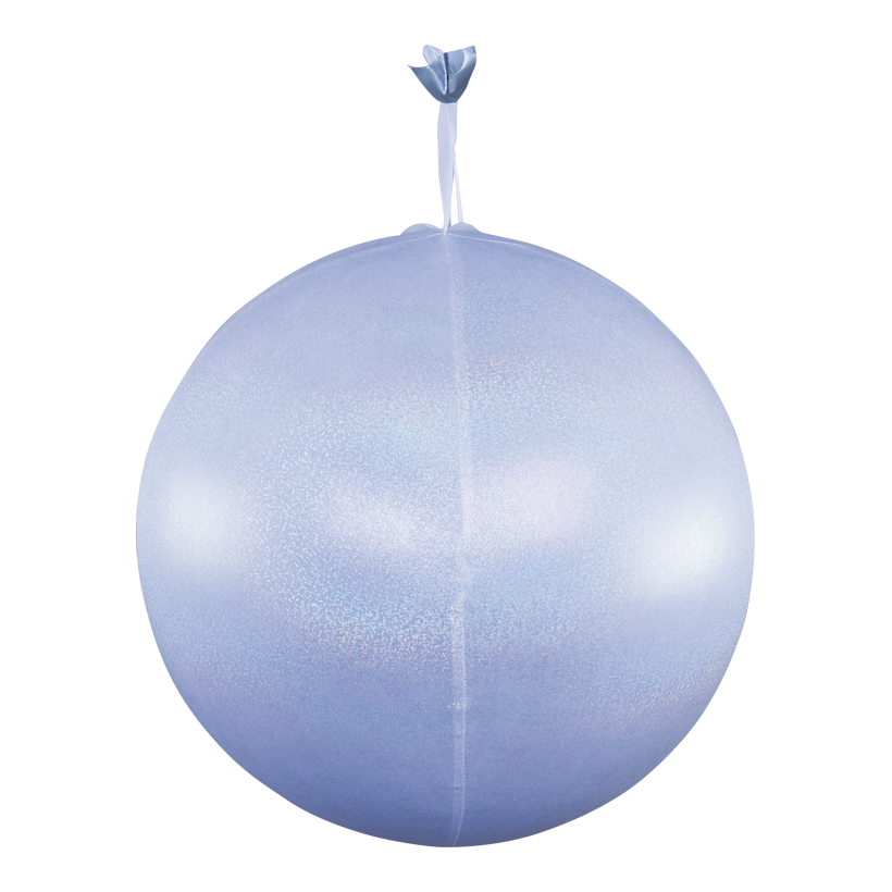 Textil boll, Ø 40cm av polyester hopfällbar, med dragkedja och hängare