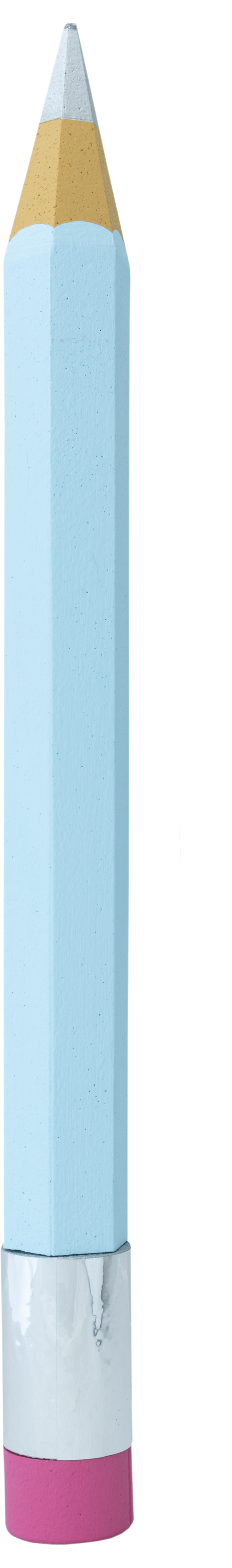 Penna med suddgummi 93x7,5cm av frigolit