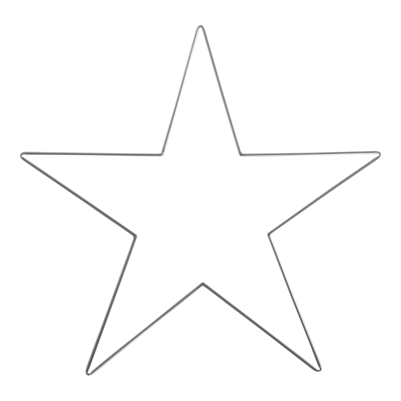 Stjärna, 90x90cm Dicke: 5mm av metall för att placera skyltfönsterdekoration