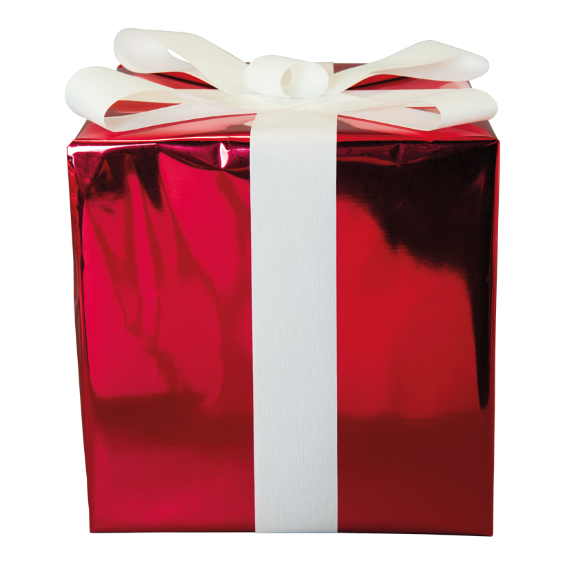 Paket, 30x30cm av frigolit med foliebåge