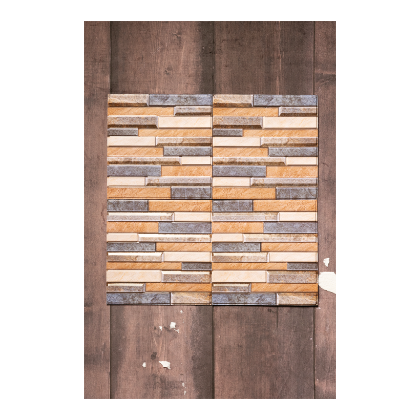 Väggplattor 3D "stenar" 30x30cm av plast självhäftande