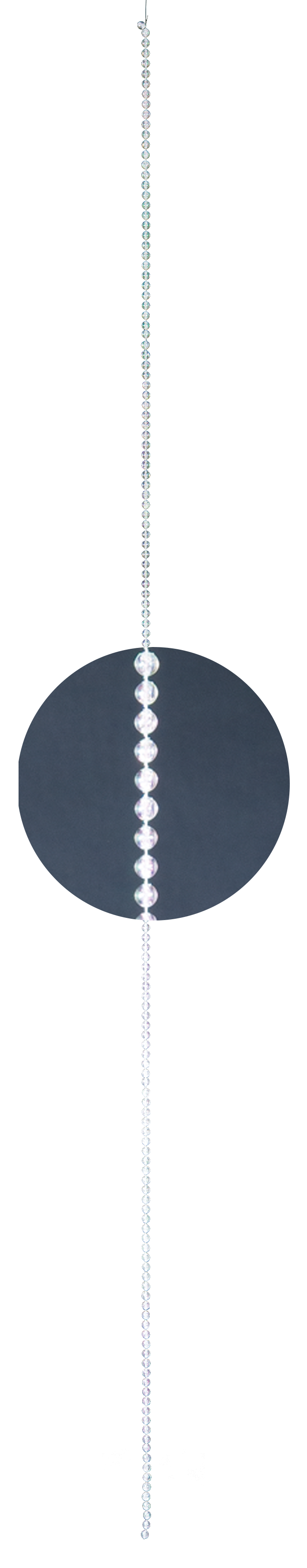 Pearl chain, 270cm Ø10mm with hanger