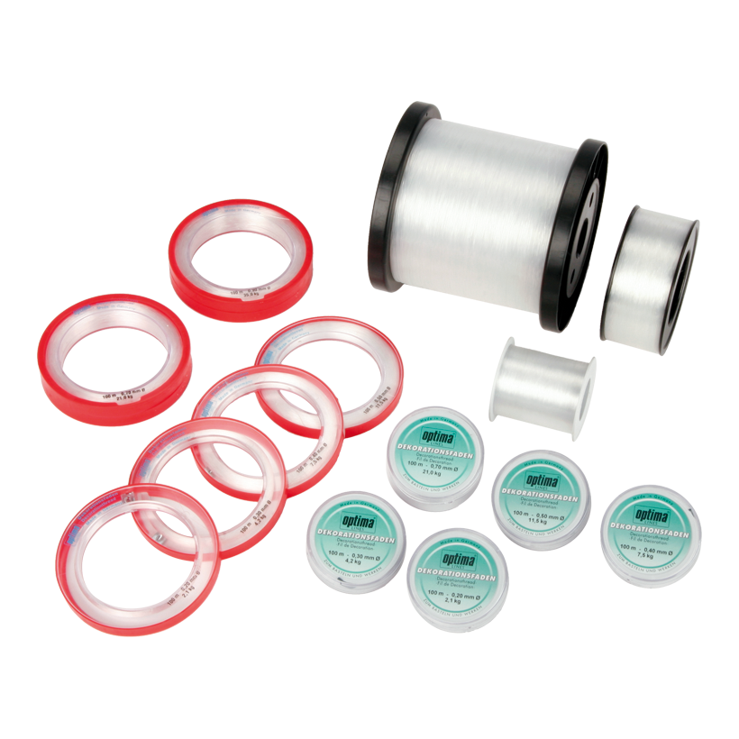 # Nylon thread, 0,7mm/21kg, 100m, ring reel, plastic