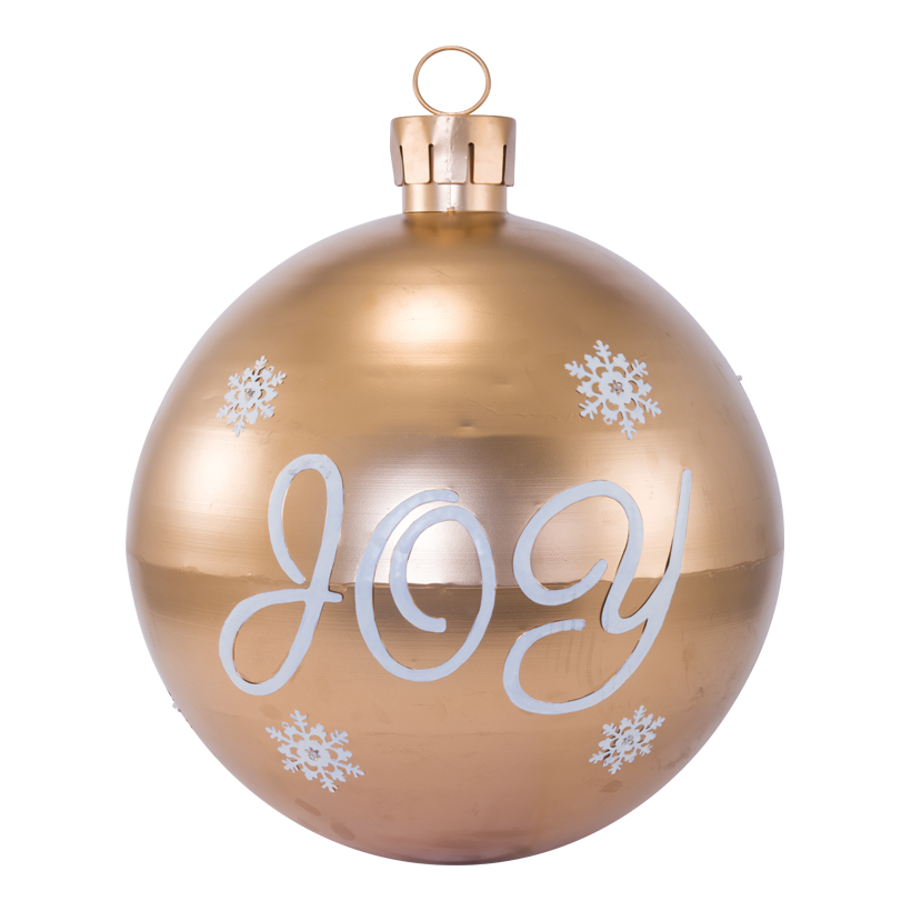 Julkula, 62cm av metall med LED