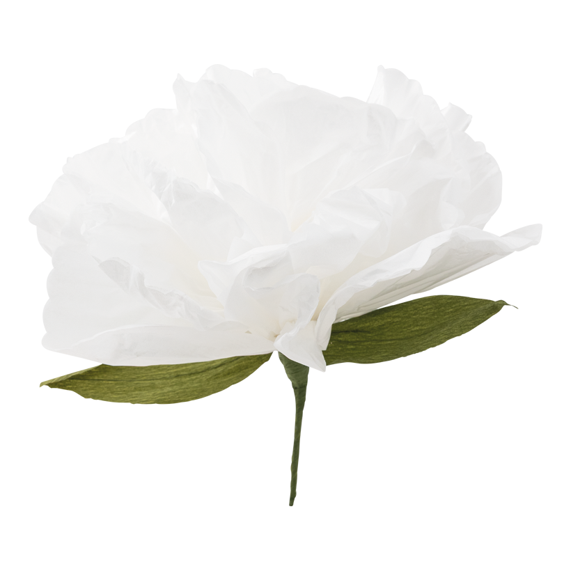 Blomhuvud Ø 35cm Stiel: 11cm av papper flexibel