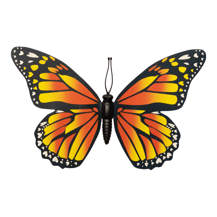 Fjäril 21x30cm av plast med hängare