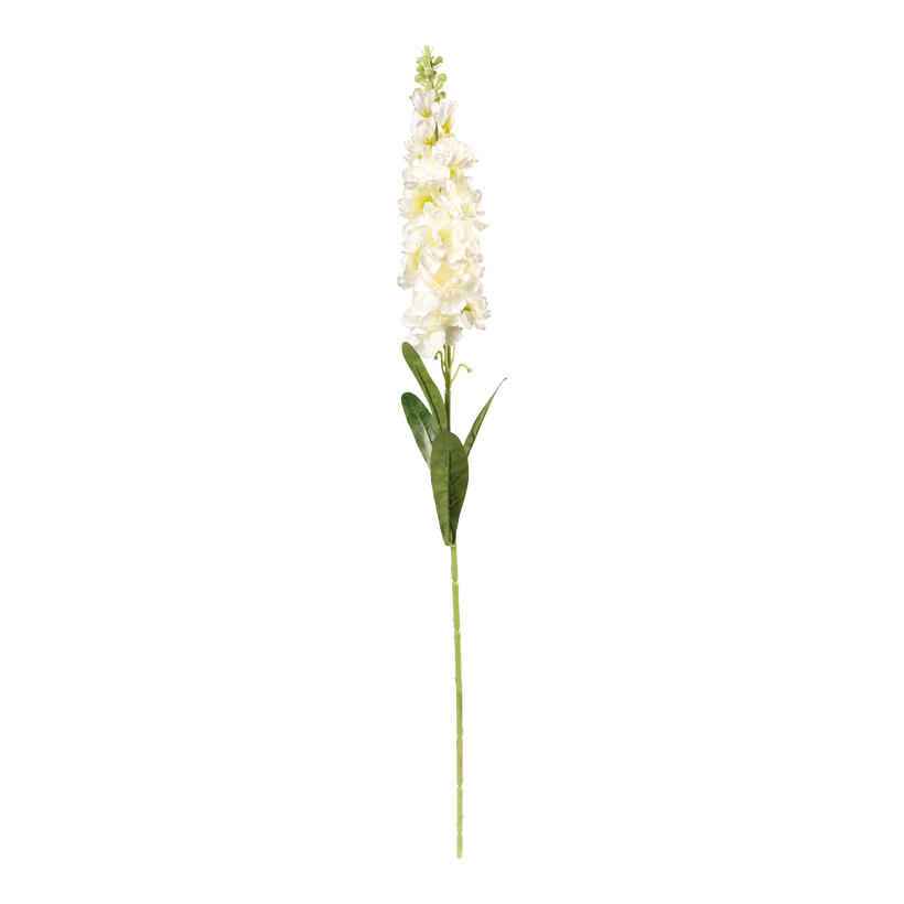 Hyacinth on stem, 85cm Ø 10cm, Stiel: 35cm out of artificial silk/ plastic, flexible